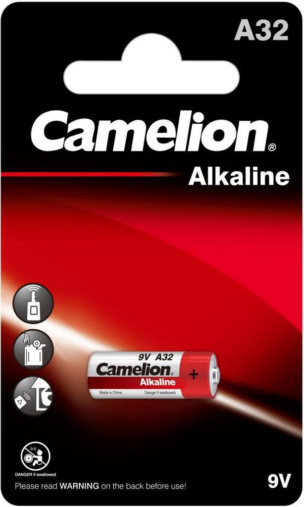 CAMELION 9V-Batterie, Plus Alkaline, A32 Produktbild 4