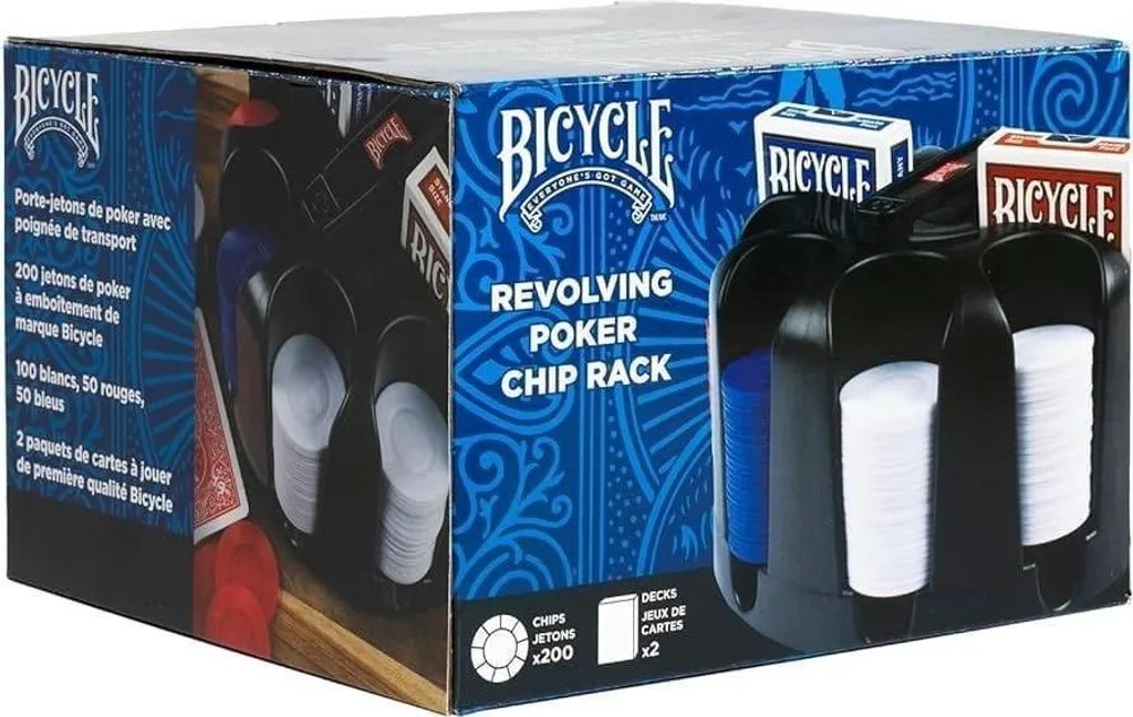 Coffret de poker Bicycle 300 jetons de qualité supérieure