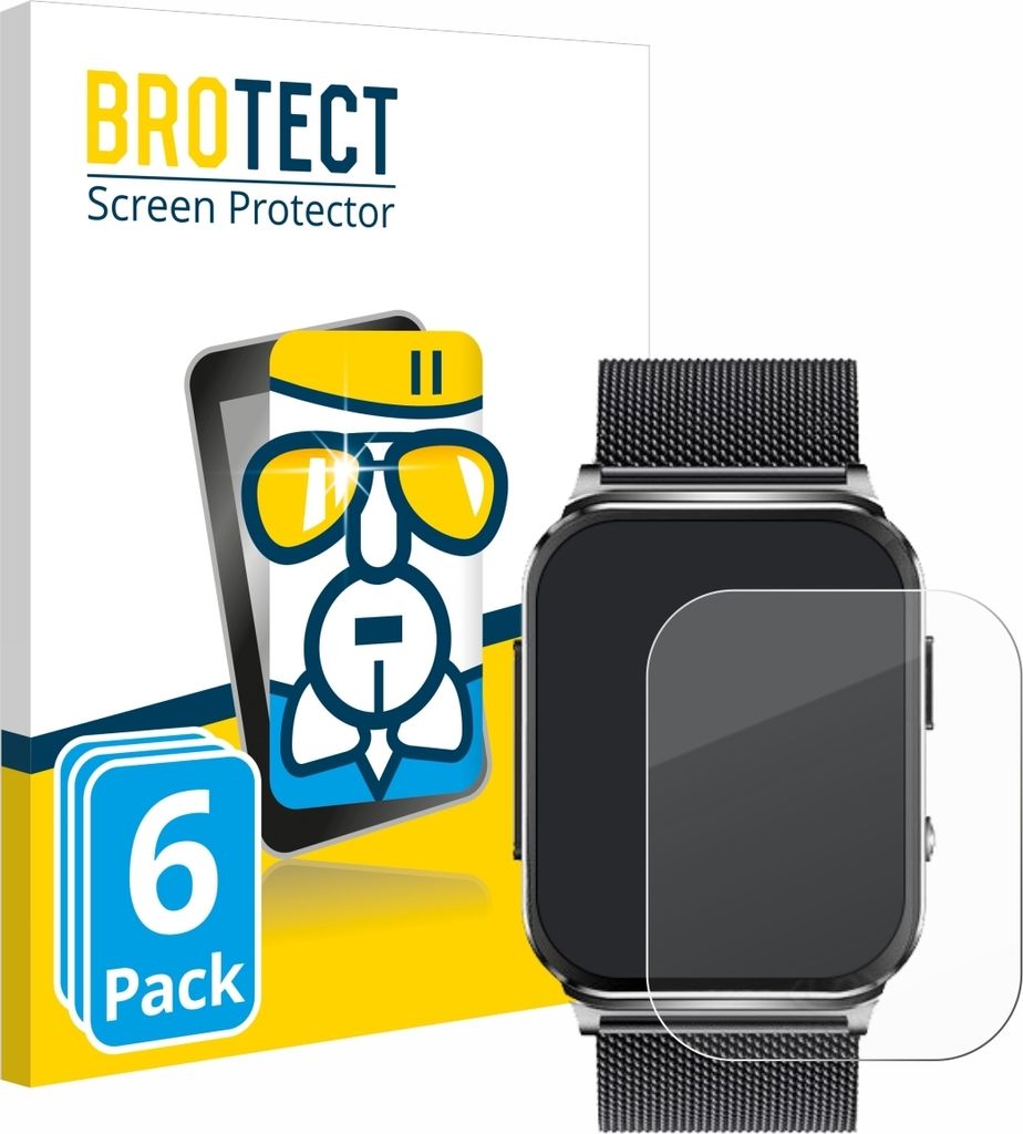6x BROTECT Schutzglas für Kardena Care Pro 2 (rechteckig) Produktbild 