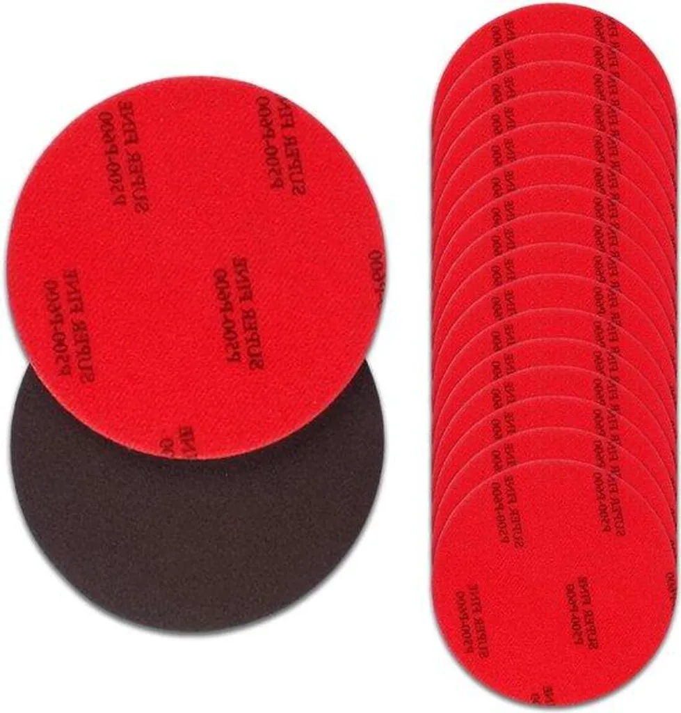Éponges abrasives lot de 18 pièces multi-grains pour bois et plâtrerie
