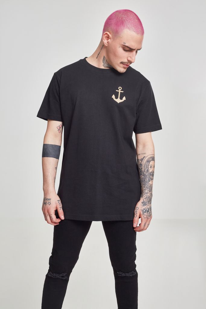 Mister Tee T-Shirt Captain Tee Black-S