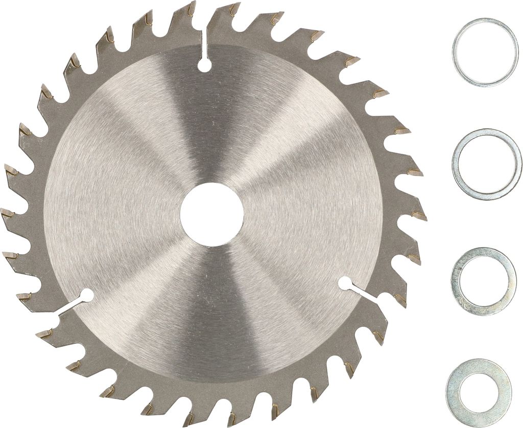 KOTARBAU Hartmetall Sägeblatt für Holzschnitt 30 Zähne 140 mm + Reduzierringe