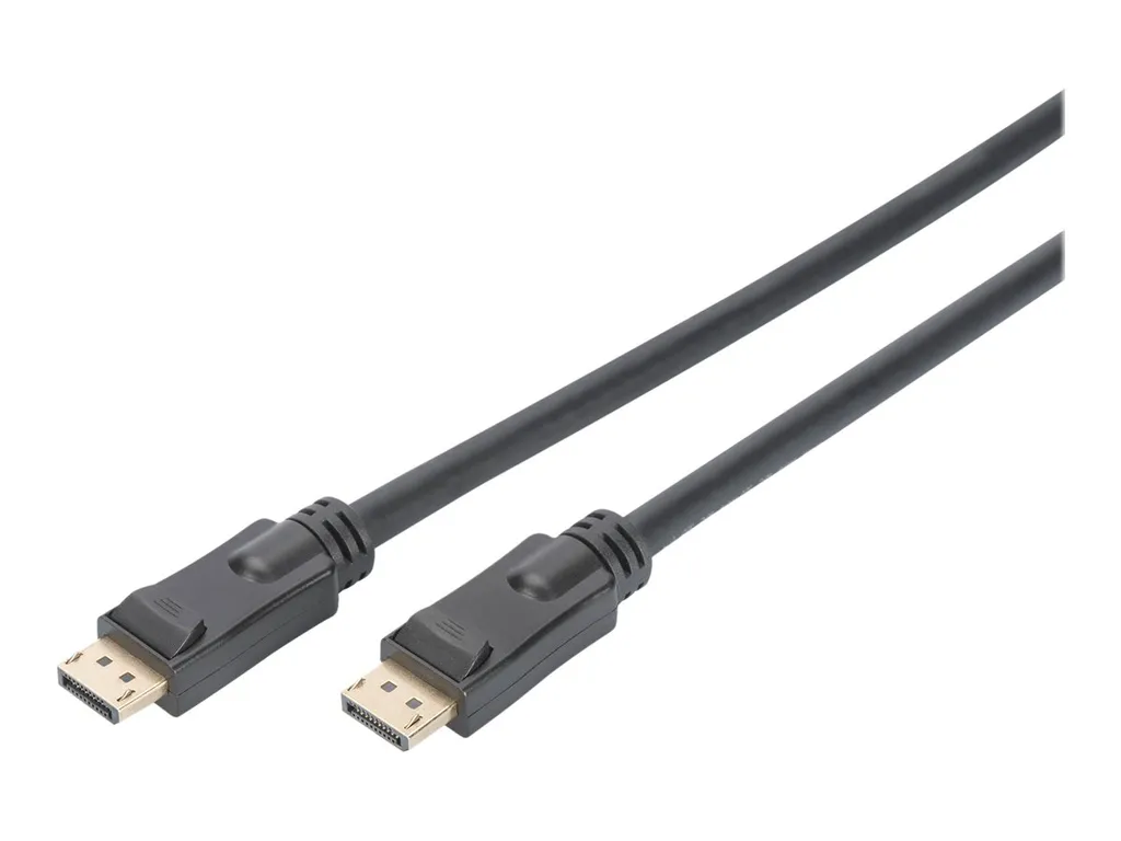 Câble DisplayPort pour Salle de Conférence 20m DIGITUS DP vers DP