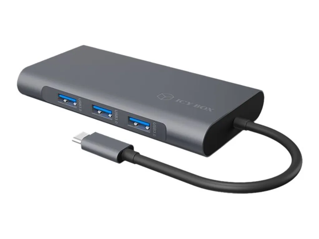 Station d'accueil USB Type-C RAIDSONIC ICY BOX double écran - 9