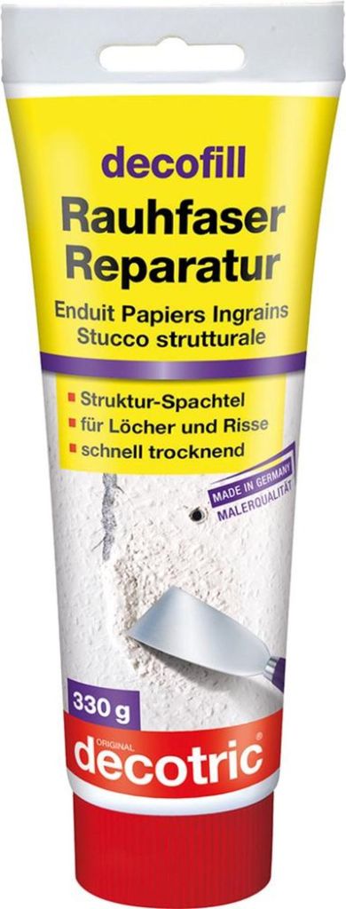 Decotric Decofill Rauhfaser Reparaturspachtel 330 g Produktbild 