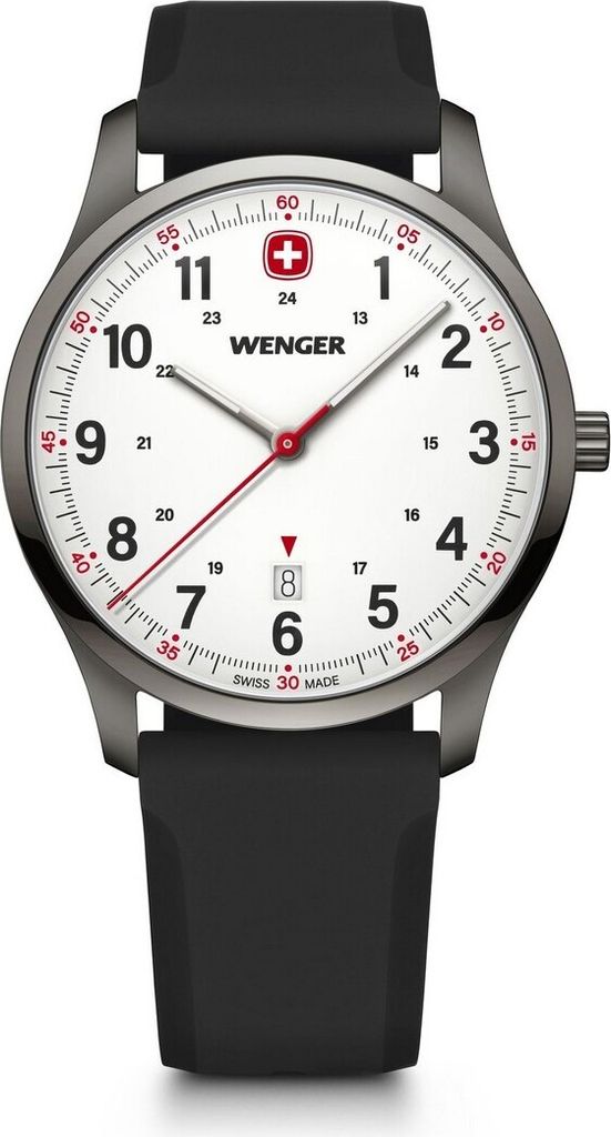 Wenger 01.1441.132 Herrenuhr City Sport 42mm 5ATM
