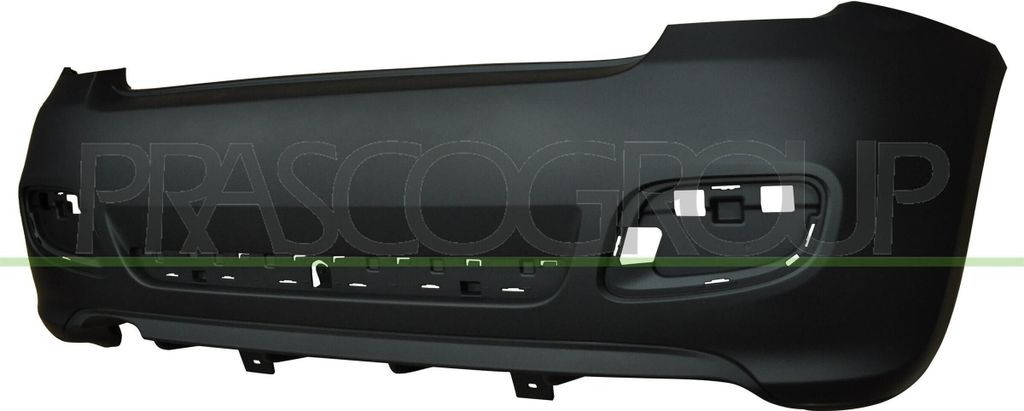 PRASCO Heckstoßstange Stoßfänger Hinten für FIAT 500 (312)