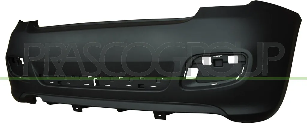 Pare-chocs arrière robuste PRASCO FT0311051 apprêté pour Fiat 500 312