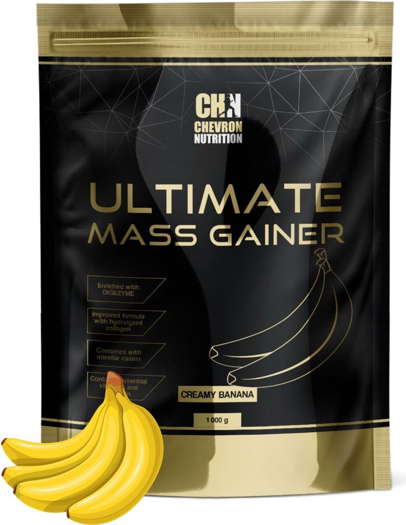 Ultimativer Mass Gainer 1000g Banane