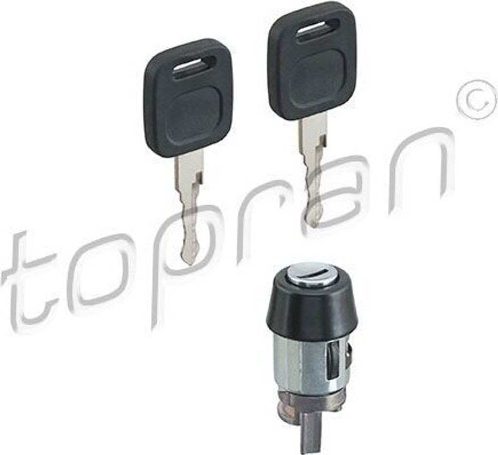 TOPRAN Schließzylinder Zündschloss 107 090 für AUDI 80 (89 89Q 8A B3)