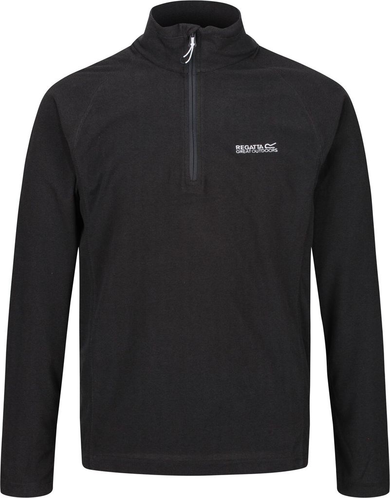 Regatta Great Outdoors Herren Montes Fleece-Pullover RG1880 (3XL) (Schwarz)
