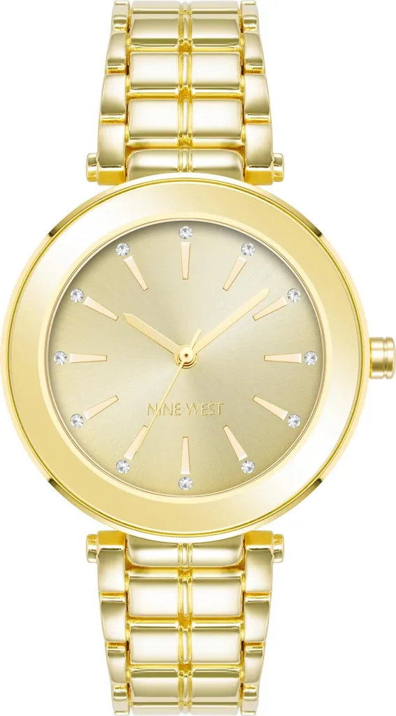 Orologio Nine West NW/3020CHGB Business Donna - Oro e Champagne