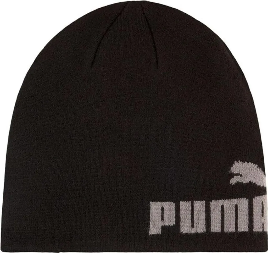 Berretto di Lana Puma per Bambini 026560 01 | Nero Caldo e Morbido