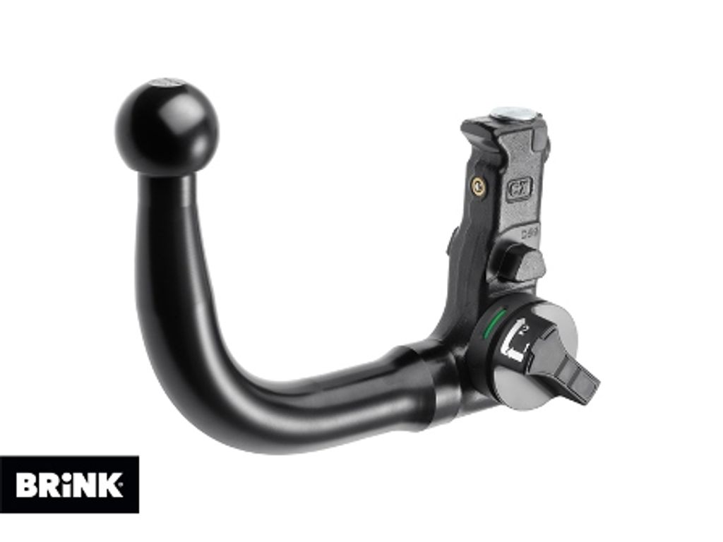 BRINK 628500 Anhängerkupplung 1150kg Max passend für PEUGEOT 208 I Schrägheck (CA, CC) für CITROËN C3 III (SX)