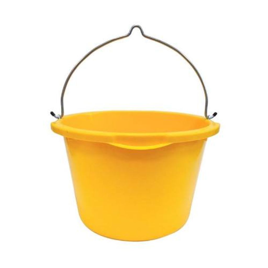Kunststoff-Eimer, 45 l, gelb, Gripline ENPRO