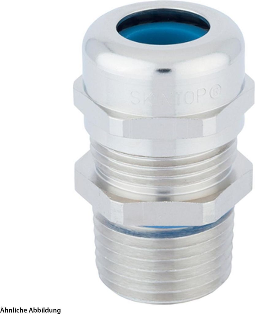 LAPP Verschraubung niedrige Temperatur 1/4 Zollx1,411 Messing (CuZn) vernickelt Gewindelänge 15,0mm - 1 Stück