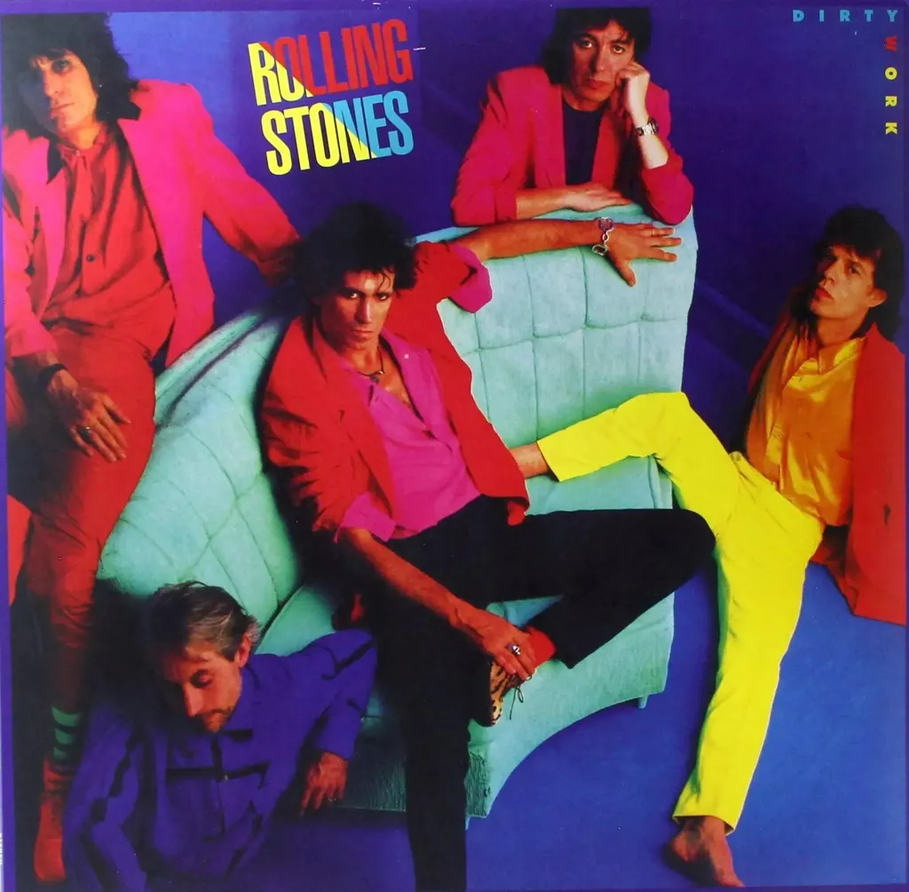 Album Dirty Work Rolling Stones Vinyle LP - Retrouvez le Son Analogique