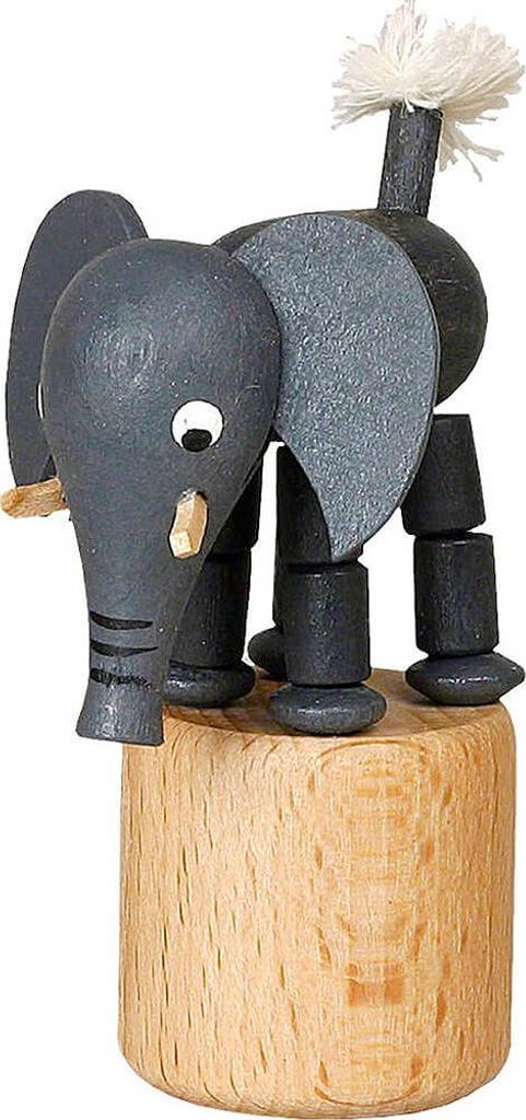 Wackeltier Elefant (7cm) von Jan Stephani