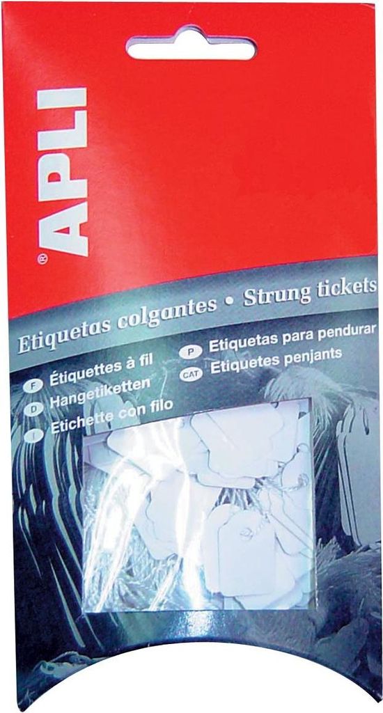 Apli - Kabeletiketten ft 13 x 20 mm (B x H) (7008), Karton Produktbild 