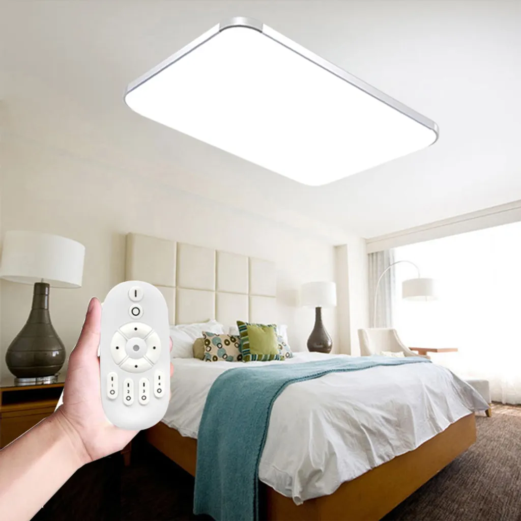 Plafonnier LED 72W à Intensité Variable avec Panneau Acrylique Haute Qualité