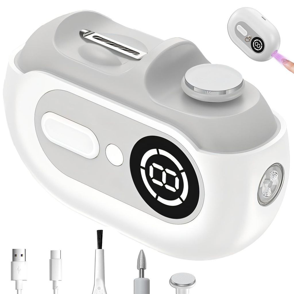 4-in-1 Elektrischer Nagelknipser für Senioren & Produktbild 