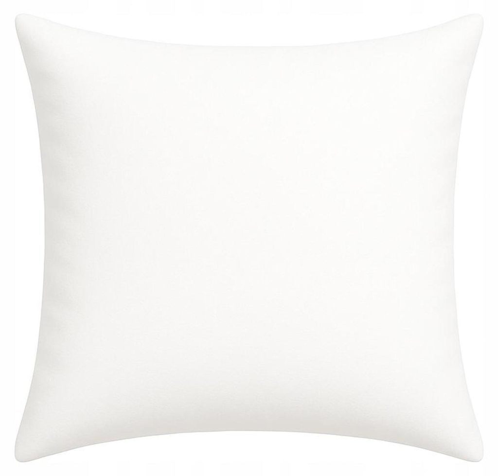 Kissen - glatt - Kopfkissen - 45x45 cm - Weiß - für Produktbild 
