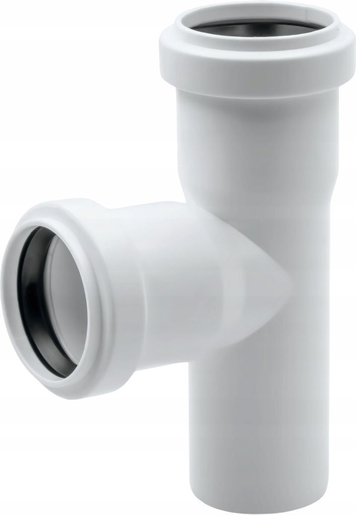 Instalplast Trójnik Kanalizacyjny 32mm/90° PP | Biały Zdjęcie produktu 