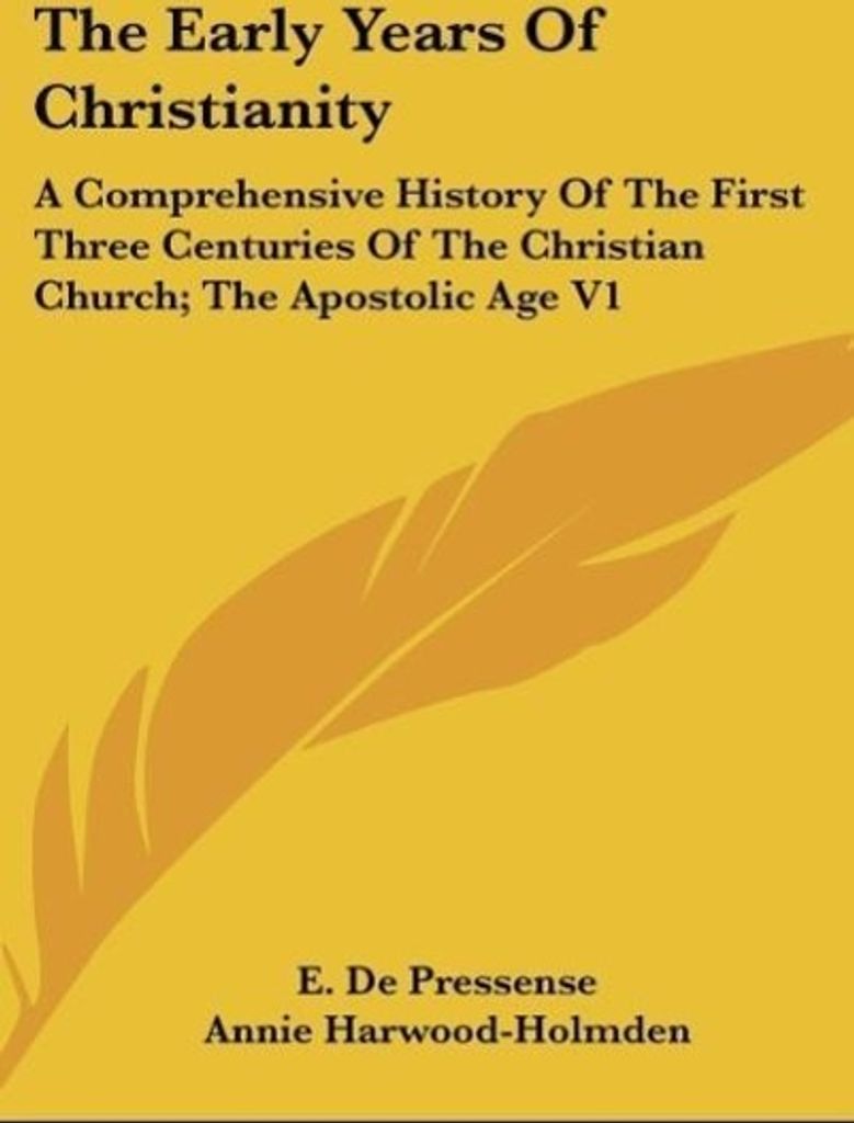 The Early Years Of Christianity