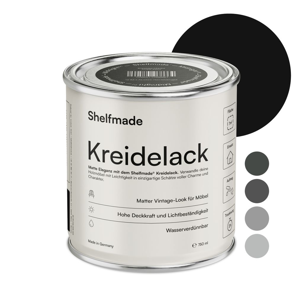Kreidefarbe Möbel Shabby Chic Holzlack DIY - Chalk Paint matter Look