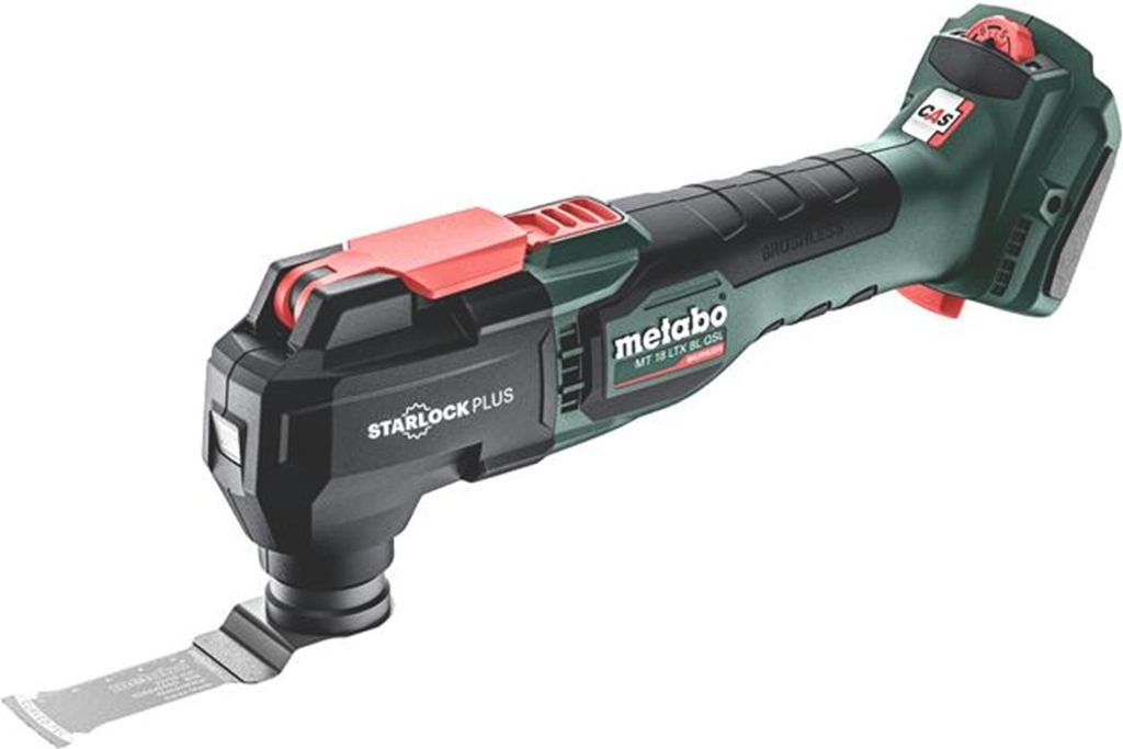 Metabo Multitool MT 18 LTX BL QSL ohne Akku Schwingzahl 8000 ° 20000 /min