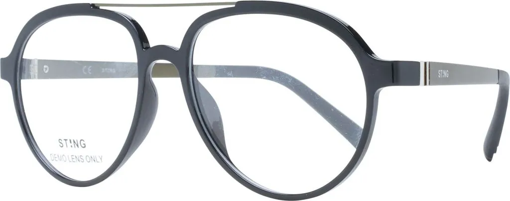 Sting SST410 Z42P Lunettes de vue Homme Total Black 54/16/140 de luxe