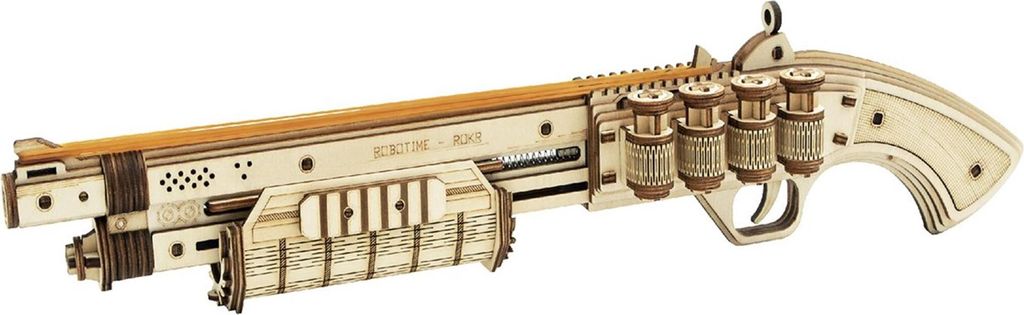 Puzzle 3D Terminator M870, ROKR, Lemn, 170 piese Zdjęcie produktu 