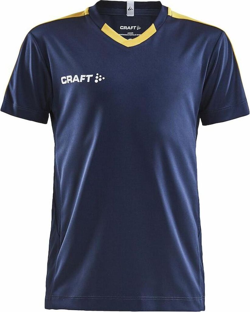 CRAFT Progress Jersey Contrast JR Navy/Sweden Yellow 158/164