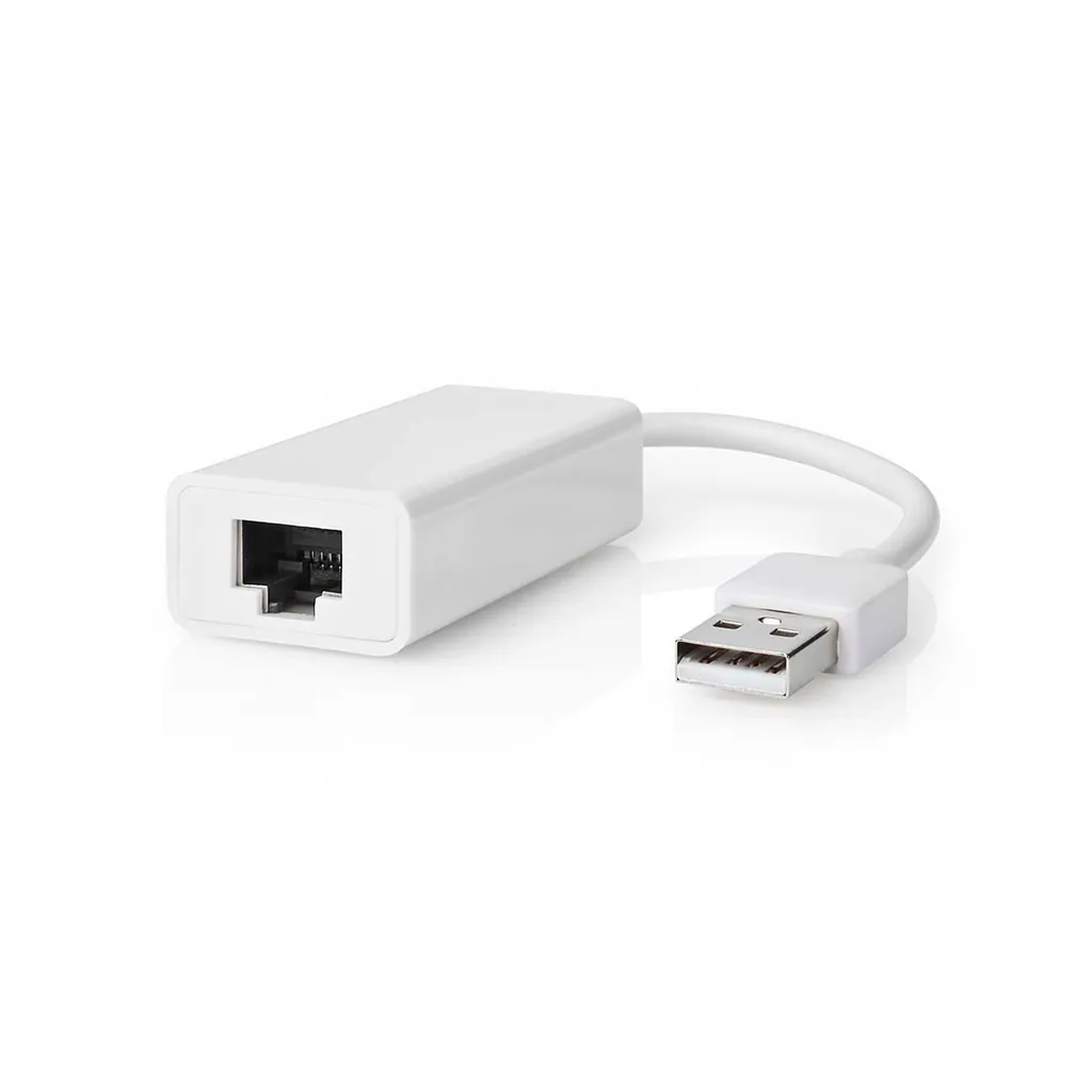 Nedis CCGB60950WT02: Adattatore USB Ethernet Bianco per Laptop