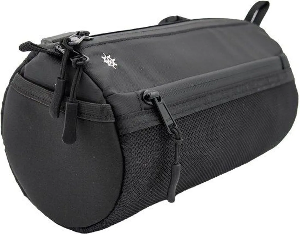 Rangement guidon VTT sacoche noire pour randonnée cycliste et sorties