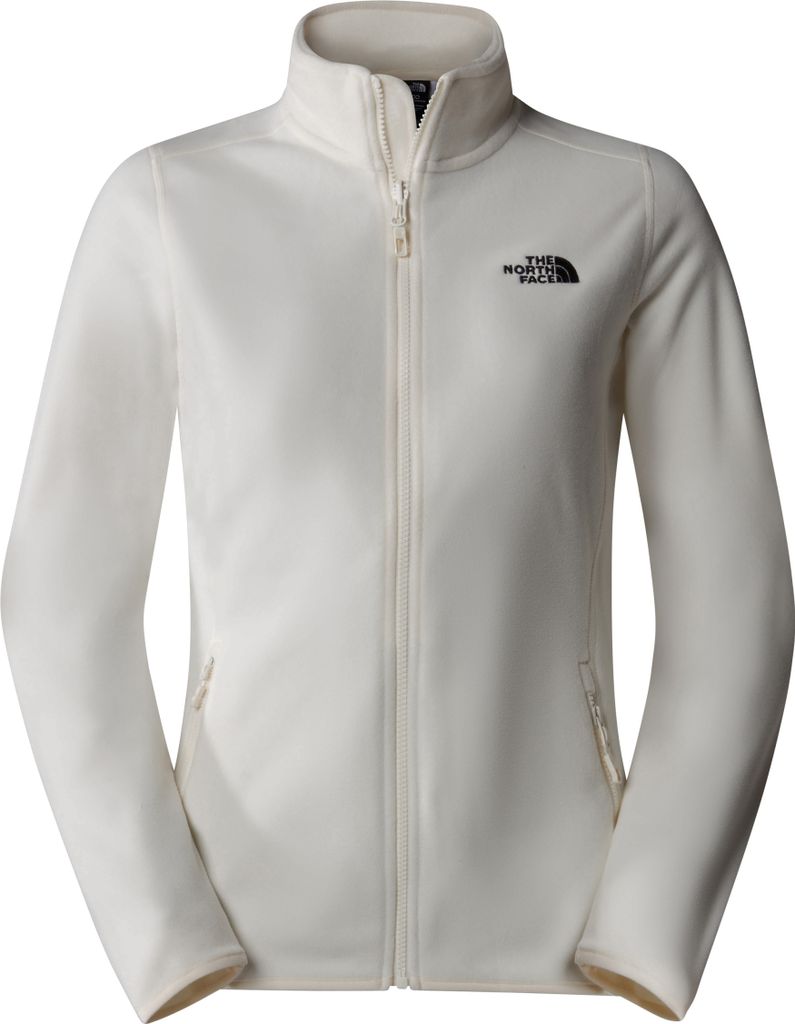 The North Face W 100 Glacier Fz - Eu White Dune-Npf White Dune-Npf M