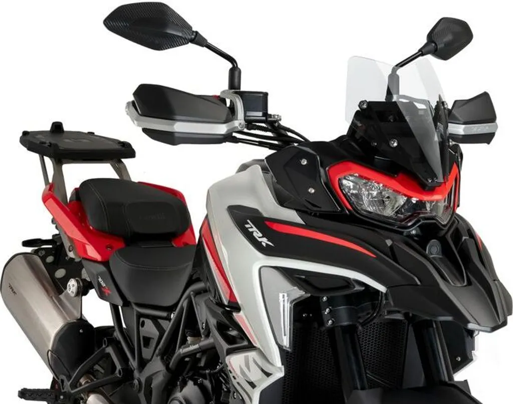 Bulle Moto Voyage pour BENELLI TRK 702 PUIG 21754W Confort Autoroute