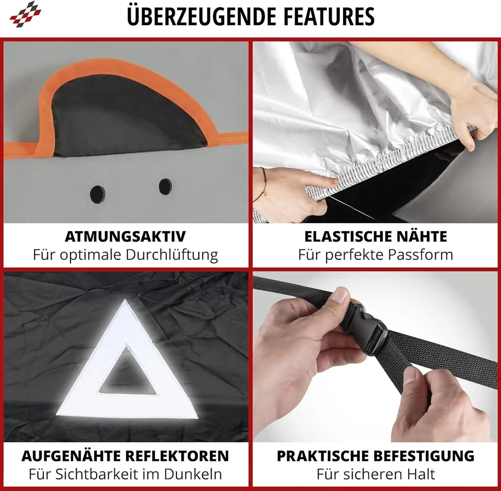 Bâche Voiture Anti-Grêle XXL 100% Polyester Renforcé Perma Protect - 4