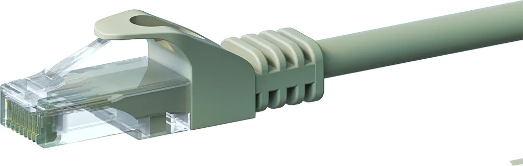 OFFERTA Cavo Rete CAT 6 0,25m Grigio | Prezzo Stock Cavo Ethernet - 1