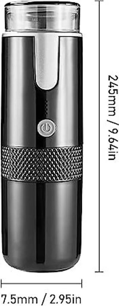 Mini Caffettiera Portatile Ricaricabile USB-C 1200mAh per Espresso in Viaggio - 4