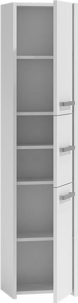 Armadio da bagno Topeshop S43 BIEL Bianco Immagine del prodotto 