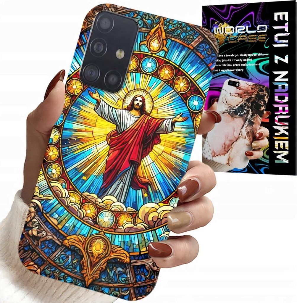 Fall Für Samsung Galaxy A51 - Jesus Religion + Glas