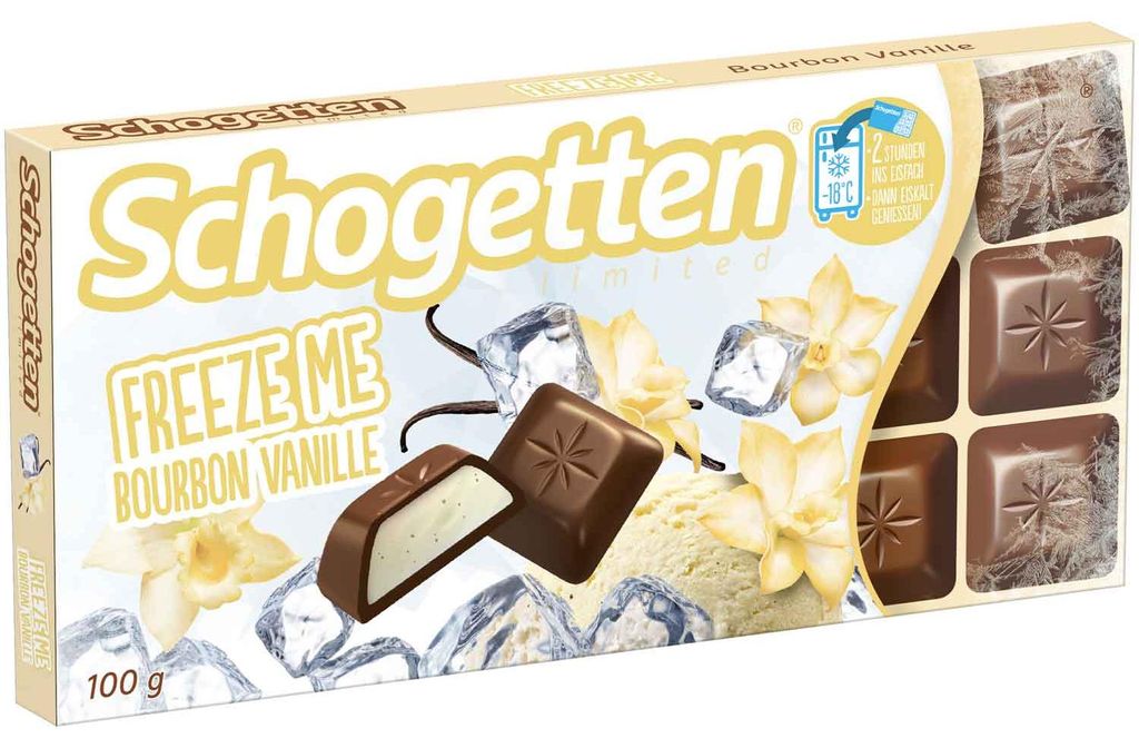 Schogetten Freeze Me Bourbon Vanille 100g Produktbild 