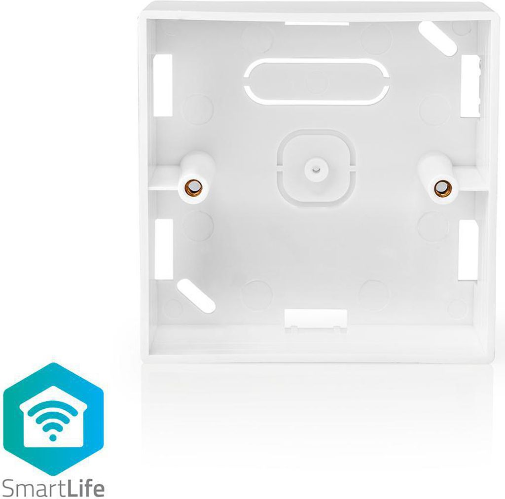 Nedis Hintere Box - Zubehör für: WIFIWC10WT / WIFIWS10WT / WIFIWS20WT - Oberflächenmontiert - Weiss
