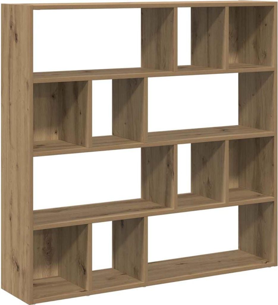 vidaXL Libreria/divisorio Artisan in rovere 105x24x102 cm Immagine del prodotto 