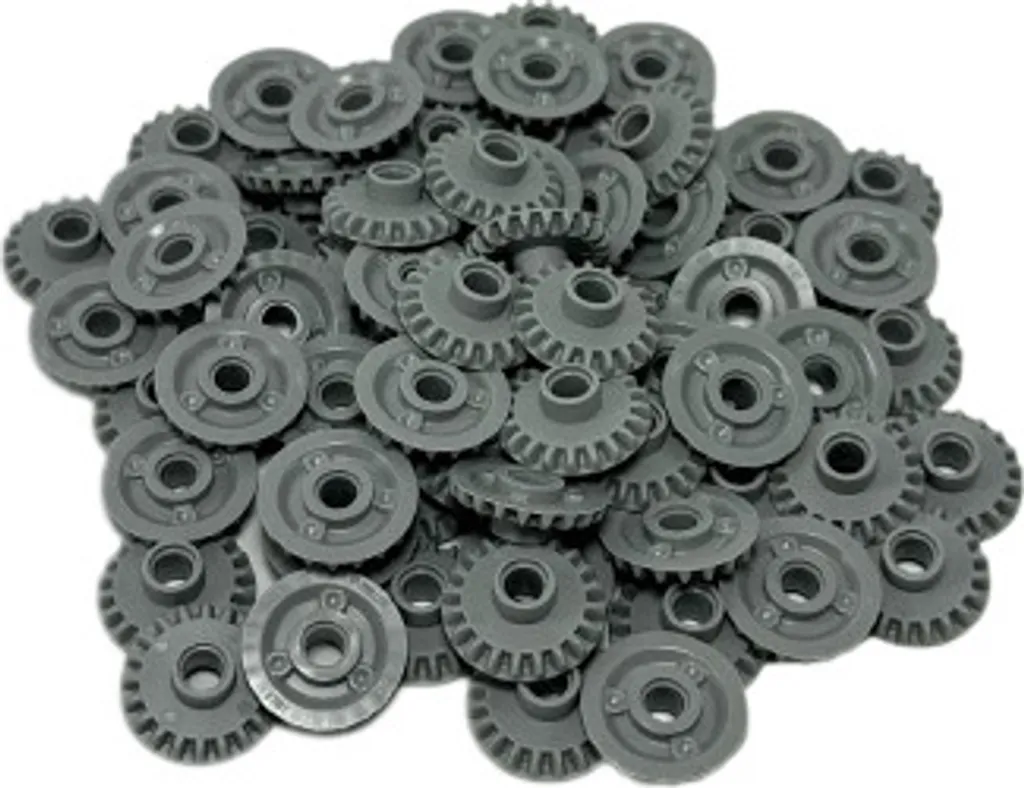 Roue Dentée LEGO Technic 87407 Gris Clair 20 Dents - Ensemble de 250