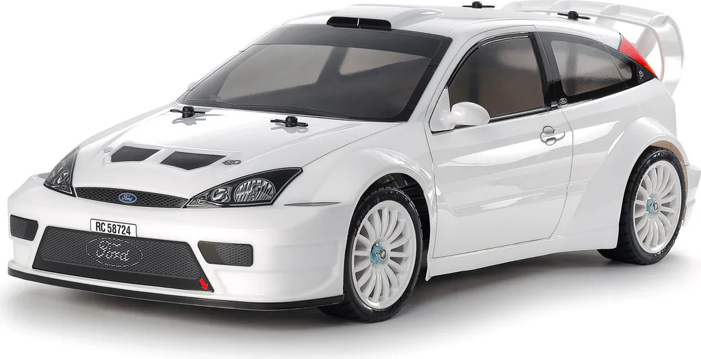 Kit Carrosserie Tamiya Ford Focus RS 2003 - Échelle 1:10 Détails Réalistes