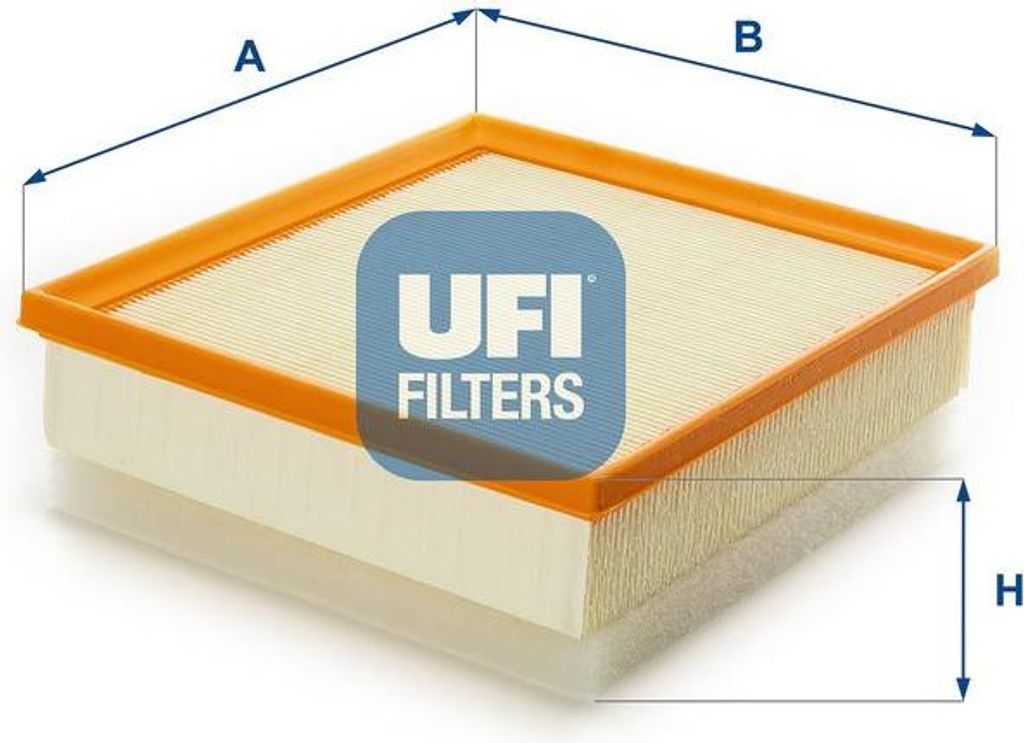 UFI 30.540.00 Luftfilter OE 13718511668 kompatibel mit 1er F20, 1er F21, 2er F23, 2er F22, 3er F30, 3er F34, 3er F31, 4er F33, 4er F32, 4er F36