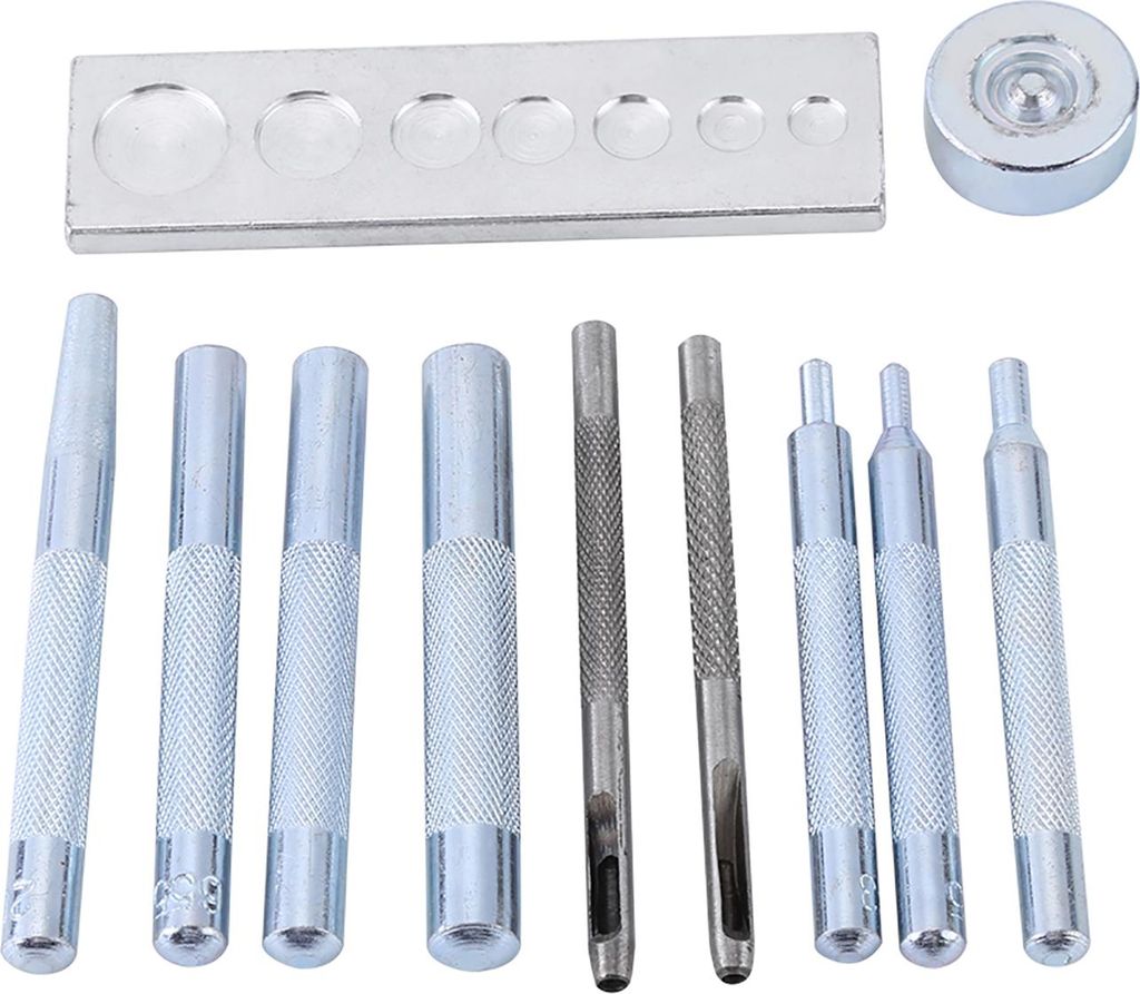 Nietsetzwerkzeug, DIY-Bastelprojekte, Reparatur hochwertiger Stahl-Druckknopfsetzer, Hutherstellung, Dekoration, Heimgebrauch, Taschen, Leder, Haustie