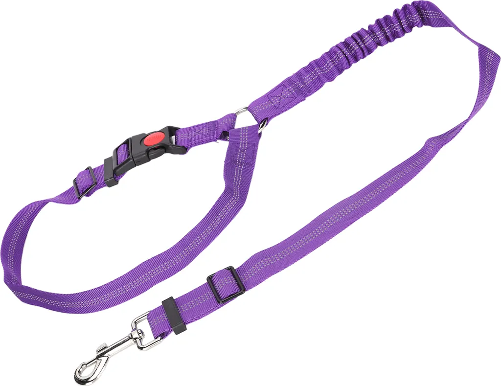 Cintura di sicurezza dell'animale domestico, cintura di sicurezza regolabile dell'animale domestico, cintura di sicurezza del cane, cintura di sicurezza del cane, cintura di sicurezza riflettente del cane, guinzaglio dell'animale domestico - 4